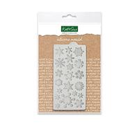 Katy Sue Miniature Snowflakes Silicone Mould for Christmas Cake Decorating & Crafting. Use with Fondant, Air Dry Clay, Polymer Clay, Resin. Largest 30 x 30, Smallest 10 x 10 Millimetres. UK-Made.