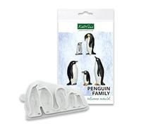 Katy Sue Designs CE0114 Penguin Family Silicone Mould