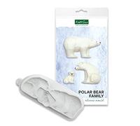 Katy Sue Designs CE0115 Polar Bear Family Silicone Mould