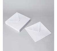 Katy Sue White, 6 x 6, Single-Fold Cards & Envelopes Bundle (50-pack)