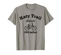 Katy Trail Missouri 240 Miles Cycling Adventure T-Shirt