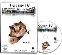 Katzen-TV - Fernsehen für Fellnasen - Vol. 2 - Der ultimative Katzenspaß! Das Geschenk für Katzen - Video für Katzen