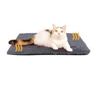 Katzen Waermematte Bett - Sleeping Mat 61 x 45 x 3 cm, Tier Waerme Bett 190 g | Samt Selbstwaermend Komfortmat Ruhiger Schlafplatz Entspannung, Isolierende Katzen Ruheflaeche Schlaf Komfo