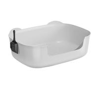 Katzenklo mit Haube, Katzentoilette, aus Kunststoffschale, passend fuer Wohnungskatzen, Einsatz: Innenraum, Bad & Katzenbereich, Zubehör Alltag Reise Pflege, praktisch, tragbar