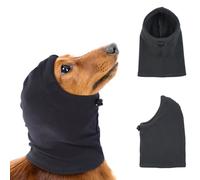 Katzinst Dog Snood for Dog Neck and Ears Warmer, Ear Muffs Noise Protection Anxiety Relief and Calming Dog Ear, Warm Winter Pet Snood Headwear Ear Protectors for Dogs in Noisy Scene- (S-L)