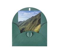 Kauai Hawaii Seashore Print Blank Greeting Cards, Love Buttons, Pearl Paper Envelopes Suitable For Various Occasions - Anniversary Cards, Thank You Cards, Holiday Cards, Wedding Cards, Congratulations