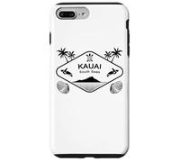 Kauai South Seas Sea Turtle Palms Hawaii Island Aloha Case for iPhone 7 Plus/8 Plus