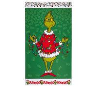 Kaufman How The Grinch Stole Christmas 24in Panel Holiday Fabric