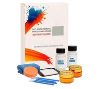 Kaufpirat Car Paint Repair Touch Up Paint, Suitable for Volvo Akka Blue Met 91032 Car Paint Repair Kit for Scratches, Stone Chip Repair, Perfect Colour Match with Colour Code Basic