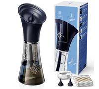 KAUGIC Ear Wax Removal Kit with One-Piece Waste Tank, Electric Ear Cleaner with Smart Temperature Sensor, Safe Ear Irrigation and Effective Remover with 4 Pressure Modes, Transparent-Black