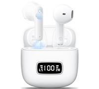 kauguo Wireless Earbuds Bluetooth 5.4,Long Battery Life Lightweight Earphones,Comfortable Fit Wireless Headphones For Small Ears,IPX6 Waterproof Earbuds For Running Gym Work Travel Music Calls