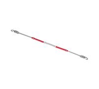 KAUITOPU Car Recovery Tow Pole, 3 Ton Heavy Duty Safety Tow Bar with Two-Way Cushioning, Emergency Breakdown Spring Damper Tow Pole for Emergency Breakdown