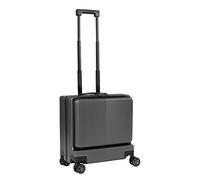 KAUITOPU Carry On Luggage 18 Inch, Luggage Suitcase with Silent Wheel Side Opening Shock Absorption Layer, Three-Position Combination Lock, Travel Trolley Case Lightweight Hand Luggage