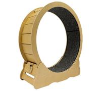 KAUITOPU Wooden Cat Exercise Wheel, Quiet Indoor Cat Treadmill with Sisal Runway & Silent Rollers, 110 lbs Load Capacity Running Wheel for Fitness, Play & Stress Relief