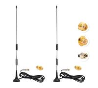 Kaunosta 978MHz 1090MHz ADS-B SDR Antenna Magnetic Base 6dBi SMA Male MCX Antenna 1.5M Cable for Aviation 900-1800MHz ADS-B Receiver RTL SDR Software Defined Radio USB Stick Dongle Tuner Receiver