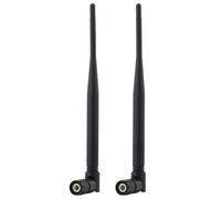 Kaunosta ADS-B SDR Antenna 900-1800MHz Dual Band 978/1090Mhz TNC Male Mobile Antenna Omnidirectional 3dBi Outdoor Foldable Aerial for RTL SDR, Drone FPV, Ham Radio, USB Dongle Tuner Receiver 2Pcs