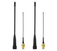 Kaunosta Meshtastic High Gain 915MHz LoRa Whip Antenna 17CM Long Range SMA Male Omni Antenna + 10CM IPX to SMA Female Extension Cable for ESP32 LoRa V3 RAK Development Board 915MHz LoRa Module 2Pcs