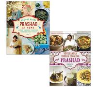 Kaushy Patel Indian Vegetarian Cooking Collection 2 Books Bundle (Prashad Cookbook, Prashad At Home: Everyday Indian Cooking from our Vegetarian Kitchen)