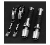KAUSJCP for Honda CL500 CL 500 2022 2023 2024 2025 Motorcycle Handgrip Extendable Brake Clutch Levers Handlebar Grips Ends(S-03)