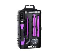 KAUWYEHD 138/140 in1 Torx Phillips Screw Bit Kit with Wrench Repair 1Piece Tools Socket Wrench Set(138 in 1 Purple)