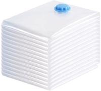 KAV 10 Pack Max Space Saving Storage Vacuum Bags for Clothes Bedding Organiser - Waterproof Sealer Bag for Home, Travel - 70x110cm