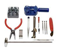 KAV 16 pcs Deluxe Watch Opener Tool kit Repair pin Remover
