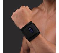 KAV 2 Pack Adjustable Wrist Straps with Compression Strap in Black KAV Black