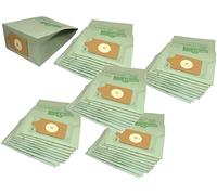 KAV 50 Pack Of Numatic Henry Hoover Replacement Vacuum Cleaner Double Layer Paper Dust Bags in Green KAV Green