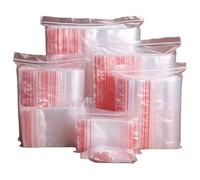 Kav 500 Pcs Multi Size Ziplock Resealable Clear Plastic Food Storage Bags Reusable Spice And Herb Storage Bags (60X80 mm)