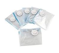 Kav - 6 Pack Vacuum Compressed Storage Saving Bags Clothing, Duvets, Bedding, Pillows, Curtains, Travelling-New (70X110)