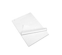 KAV A1 Flipchart Paper Pad, Bleed-Proof Plain Perforated Sheets, 40 Sheets Flip Chart Pad, 813x584mm for Office, Presentation, Classroom, Restaurant, & Home Use
