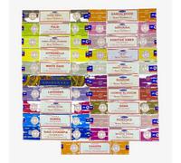 Kav Assorted 12 Pack Box Genuine Nag Champa Fragrance Incense Sticks Includes Joss For Home Supplies, Decor Nag Champa Agarbatti