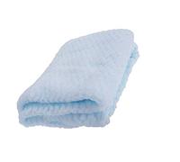 KAV Baby Polyester Waffle Blanket for Girl/Boy Super Soft Plain Design Wrap for Newborn Babies, Toddlers, Infants - All Seasons Comfort 75x100 CM (Sky)
