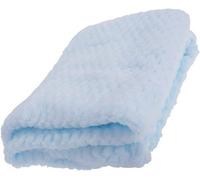 Kav Baby Polyester Waffle Blanket For Girl/boy Super Soft Plain Design Wrap For Newborn Babies, Toddlers, Infants-75X100 Cm (Sky)