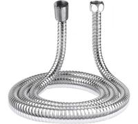 KAV Chrome Shower Bath Hose Flexible Stainless Steel Replacement Pipe 2.00 Meter