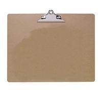 Kav Clipboards 10 Pack, Low Profile Clip Hardboard With Sturdy Spring Grip & Concealed Hanging Hole For Office Work Nhs School(A3)