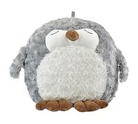 KAV Cute Hot Water Bottle - Ruber Bottle with Low Pile Plush Cover (OWL Cuddle)