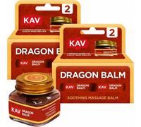 Kav Dragon Balm Soothing Massage Cream 4 Pack - Warming & Cooling Body Massage Balm - Fast Absorbing Cream For Daily Comfort