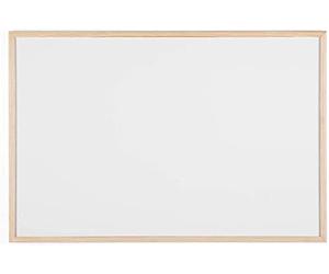 KAV Dry Wipe Whiteboard - Non-Magnetic 400 x 300 mm Erasable Writing Board for Wall - Ideal Notice Board, Message Board, Memo Planner for Office, Home, School, Classroom, Kitchen with Marker