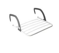 Kav Foldable Indoor Cloth Airer Drying Radiator Bath Rack 5 Bars With Waterproof Adjustable Arms Space-Saving Camping Drying Rack