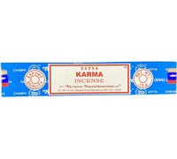 KAV Genuine Karma Fragrance Incense Sticks in Light Blue | Size: 12 Pack KAV Light Blue 12 Pack