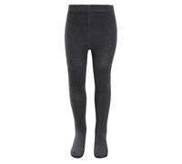 KAV Girl's Smooth Cotton Tights Leggings in Grey | Size: 5-6 Years KAV Grey 5-6 Years
