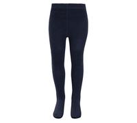KAV Girl's Smooth Cotton Tights Leggings in Navy | Size: 9-10 Years KAV Navy 9-10 Years
