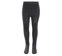 KAV Girls Tights - Simple and Smooth Cotton Tights for Children - Skin-Friendly Bottoms Tights for Everyday Casual Wear, Indoor and Outdoor - Pack 1 (Grey, 9-10 Years)