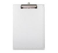 Kav Metal Clipboards Pack Of 6 - Waterproof A4 Size Aluminum With Low Profile Clip, Rust-Proof And Hangable For Office, School