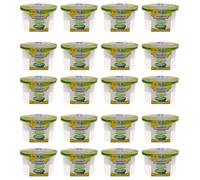 KAV Moisture Absorber Dehumidifier - Dampness Remover for Home, Kitchen and Wardrobe - Combat Dampness, Mould, Odors with Hydrophilic Crystals Dehumidifier (500 ml Per Pack) (Pack of 20)