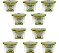 KAV Moisture Absorber Dehumidifier - Dampness Remover for Home, Kitchen - Combat Dampness, Mould, Odors with Hydrophilic Crystals Dehumidifier - 500ml - Pack of 10