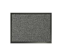 KAV Non-Slip Washable Dirt Trapper Door Mat - Durable Indoor Outdoor Rug, Absorbent Entryway Mat for Home & Office, Kitchen & Bathroom Mat, Front Door Decor - (40x60) cm / (1.31x1.97) ft - Grey