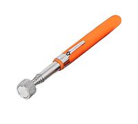 KAV Pen Style Telescopic Magnetic Pick Up Tool | Sweeper for Collecting Metal Nuts, Bolts, Screws, Keys, Coins up to 10 lbs and Extend 660mm - Orange