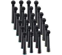 KAV PLUS 24 Pack Replacement Toothbrush Heads Compatible with Oral-B Braun Electric Toothbrush - Precision Cleaning Brush Heads for Most Oral-B Models (Black)